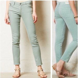 AG Stevie Ankle Zip Slim Straight Leg Pant - Size 25R
